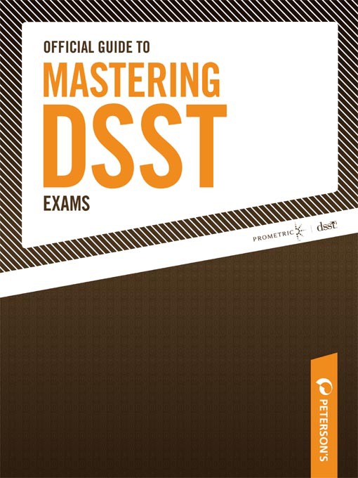 Title details for Official Guide to Mastering the DSST by Peterson's - Available